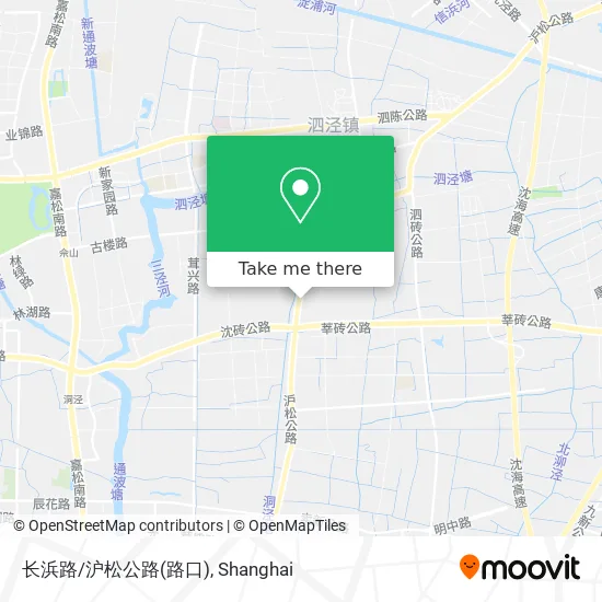 长浜路/沪松公路(路口) map