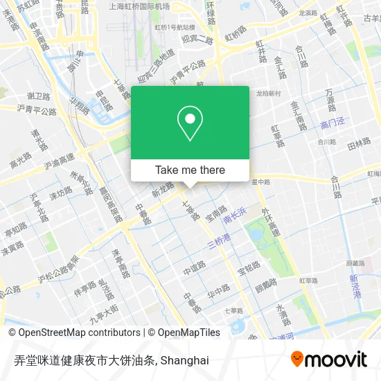弄堂咪道健康夜市大饼油条 map