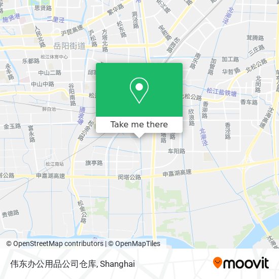 伟东办公用品公司仓库 map