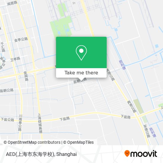 AED(上海市东海学校) map