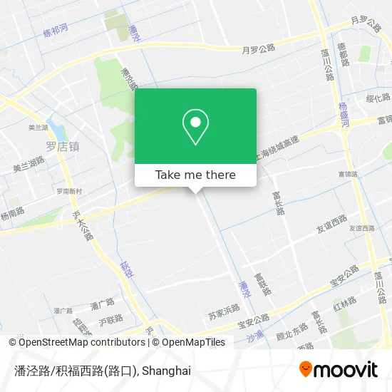 潘泾路/积福西路(路口) map