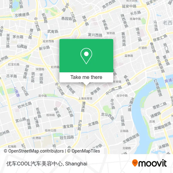 优车COOL汽车美容中心 map