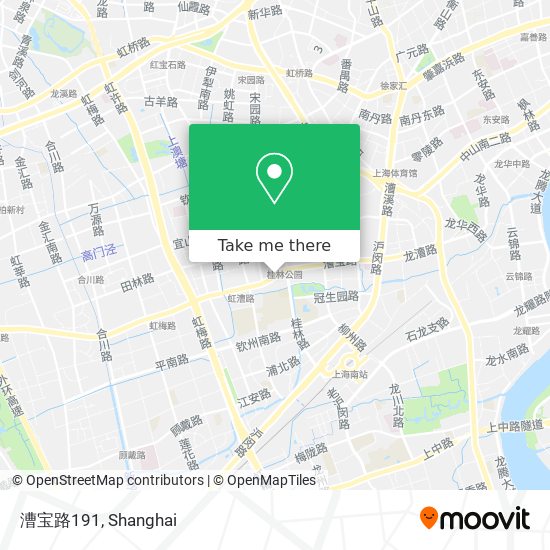 漕宝路191 map