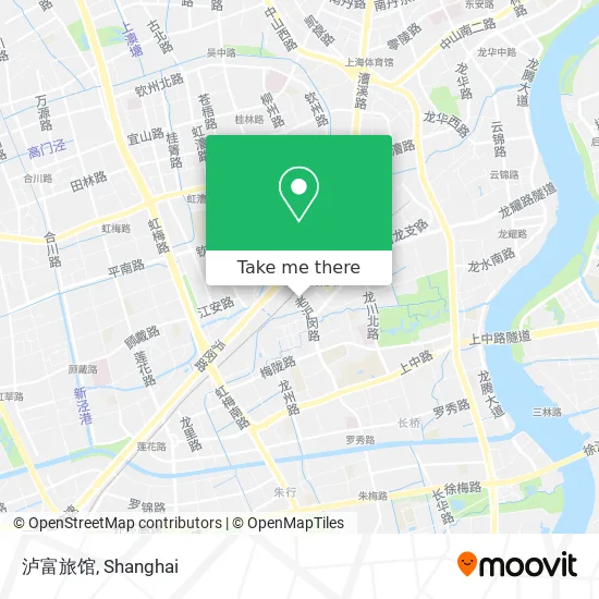 泸富旅馆 map