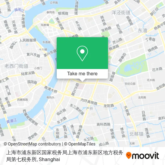 上海市浦东新区国家税务局上海市浦东新区地方税务局第七税务所 map