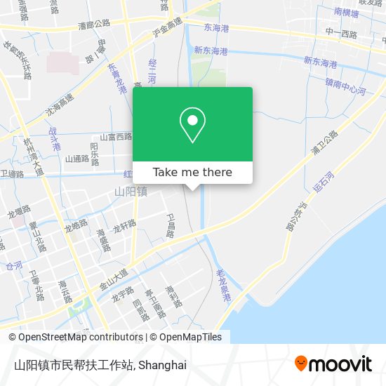 山阳镇市民帮扶工作站 map