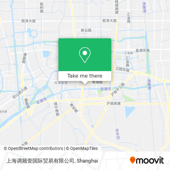 上海调频壹国际贸易有限公司 map