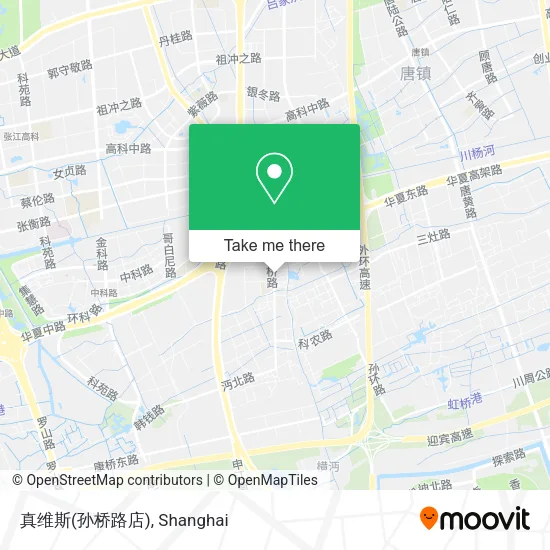 真维斯(孙桥路店) map