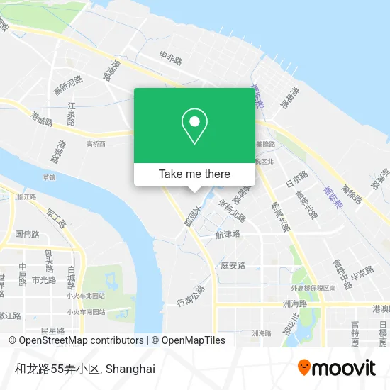 和龙路55弄小区 map