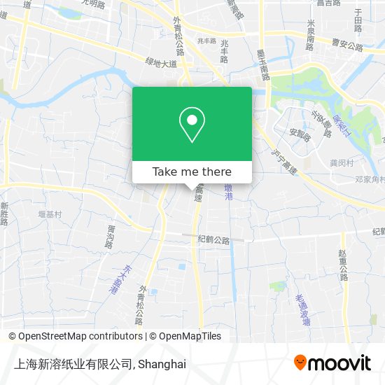 上海新溶纸业有限公司 map