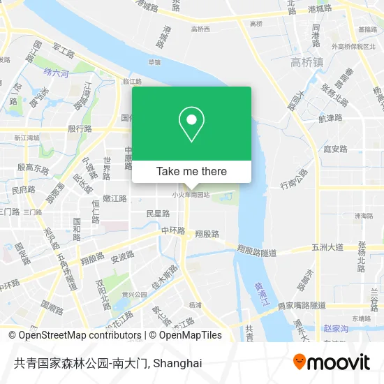 共青国家森林公园-南大门 map