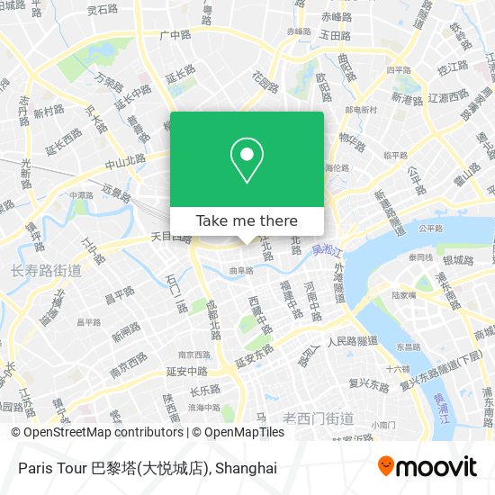 Paris Tour 巴黎塔(大悦城店) map