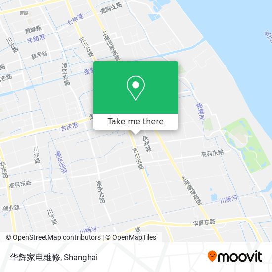华辉家电维修 map