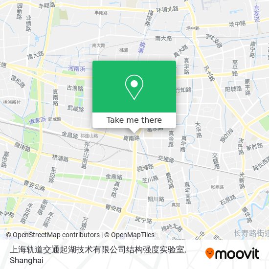 上海轨道交通起湖技术有限公司结构强度实验室 map