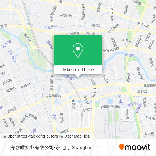 上海含唯实业有限公司-东北门 map
