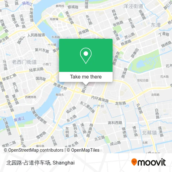 北园路-占道停车场 map