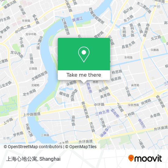 上海心地公寓 map