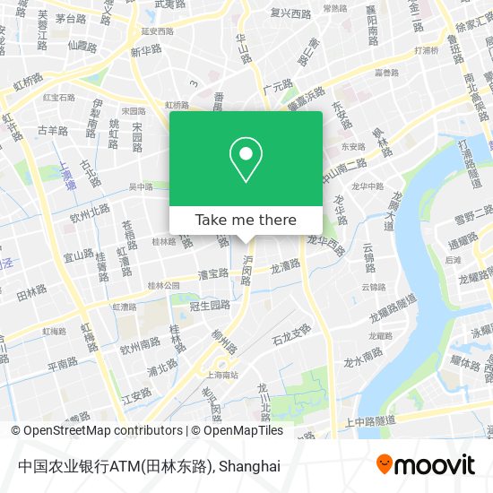 中国农业银行ATM(田林东路) map