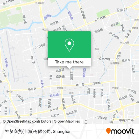 神脑商贸(上海)有限公司 map