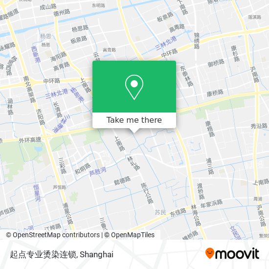 起点专业烫染连锁 map
