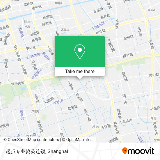 起点专业烫染连锁 map