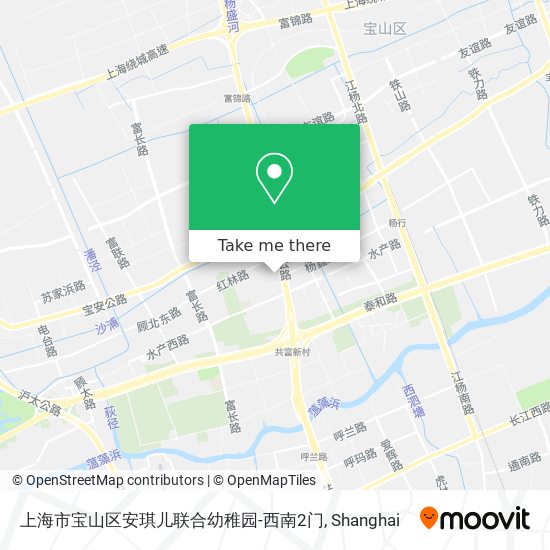 上海市宝山区安琪儿联合幼稚园-西南2门 map