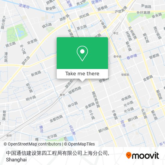 中国通信建设第四工程局有限公司上海分公司 map