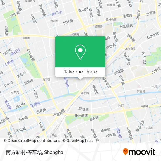 南方新村-停车场 map