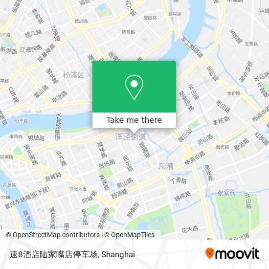 速8酒店陆家嘴店停车场 map