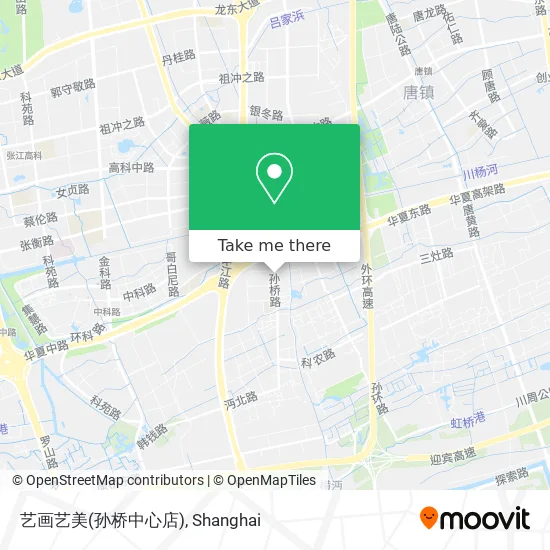 艺画艺美(孙桥中心店) map