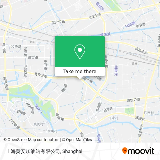 上海黄安加油站有限公司 map
