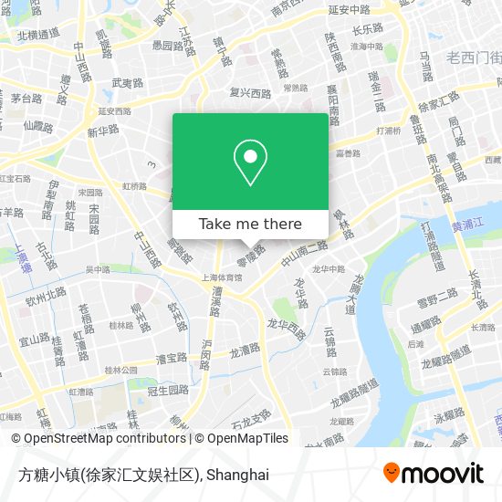 方糖小镇(徐家汇文娱社区) map