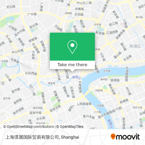 上海璞麗国际贸易有限公司 map