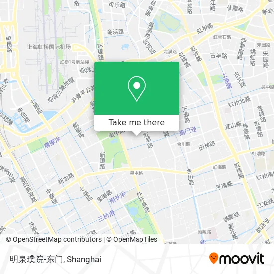 明泉璞院-东门 map