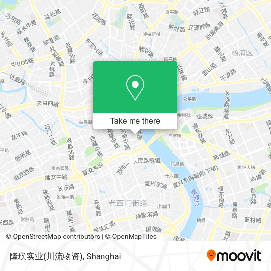 隆璞实业(川流物资) map