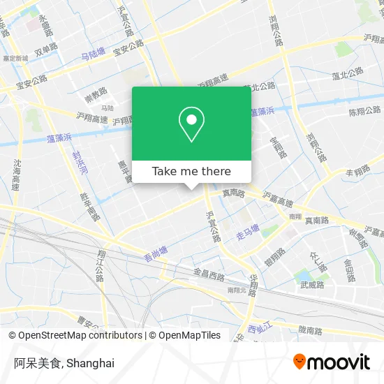 阿呆美食 map