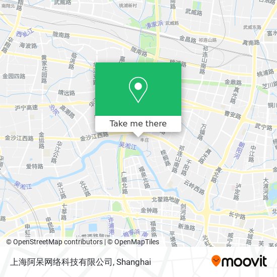 上海阿呆网络科技有限公司 map