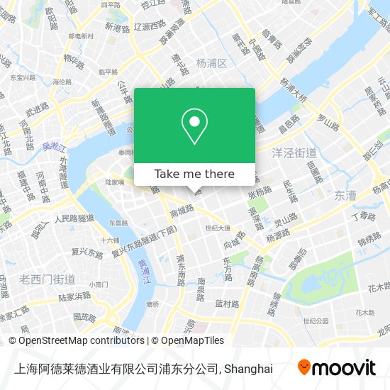 上海阿德莱德酒业有限公司浦东分公司 map