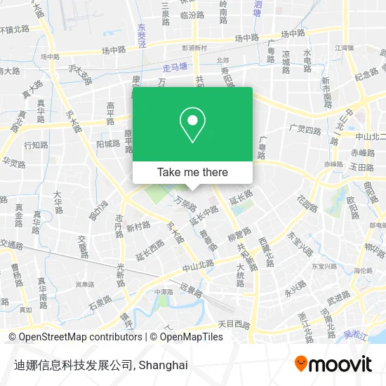 迪娜信息科技发展公司 map
