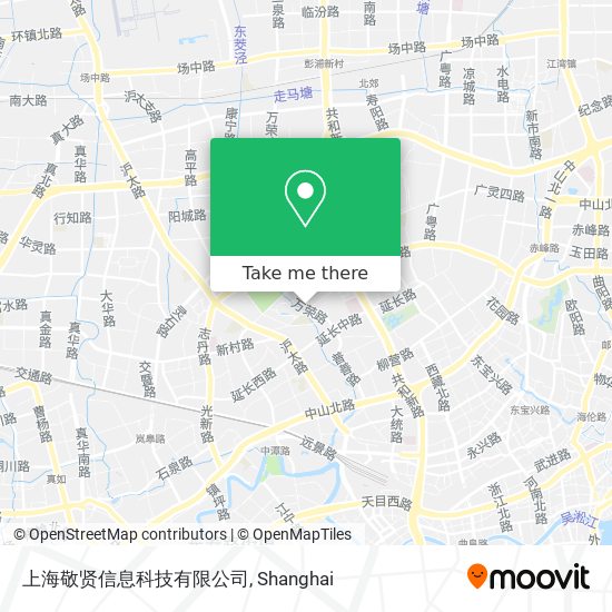 上海敬贤信息科技有限公司 map