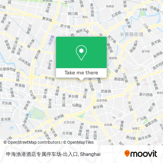 申海渔港酒店专属停车场-出入口 map