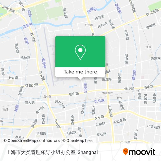 上海市犬类管理领导小组办公室 map