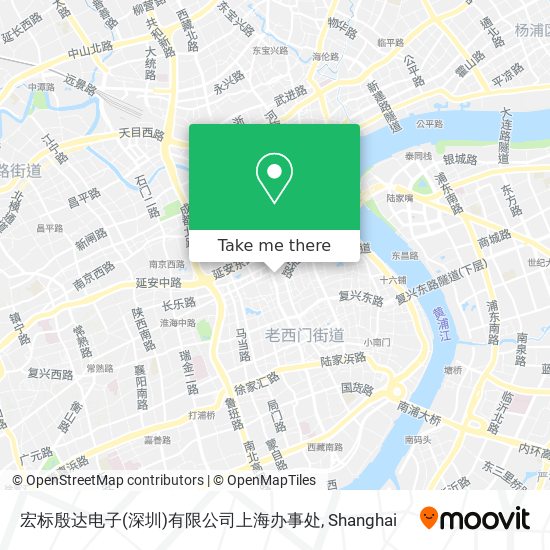 宏标殷达电子(深圳)有限公司上海办事处 map