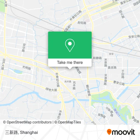三新路 map