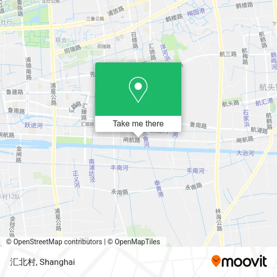 汇北村 map