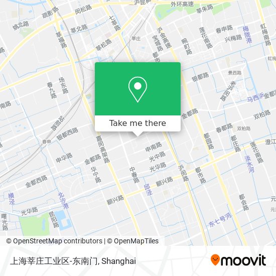 上海莘庄工业区-东南门 map