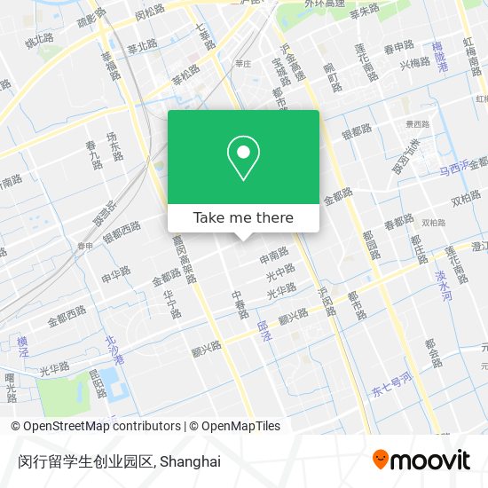 闵行留学生创业园区 map