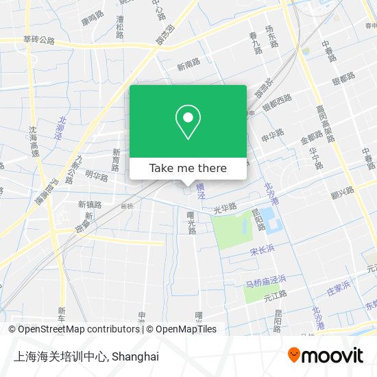 上海海关培训中心 map