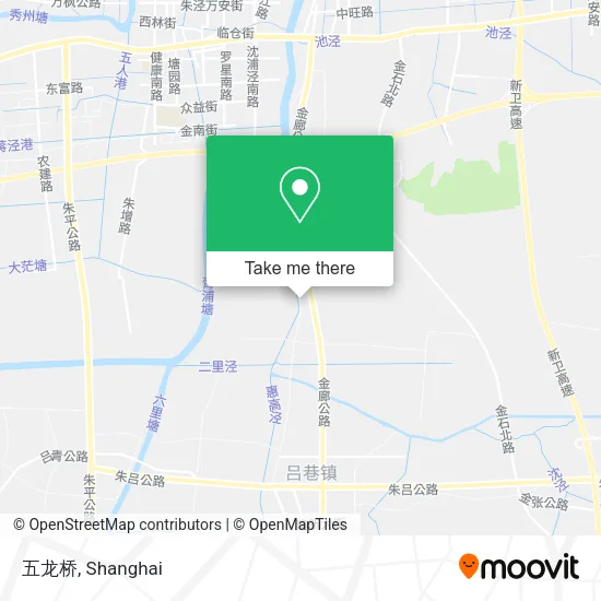五龙桥 map