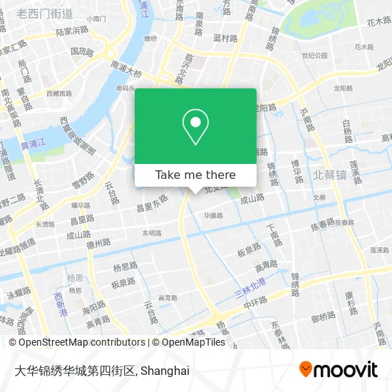 大华锦绣华城第四街区 map